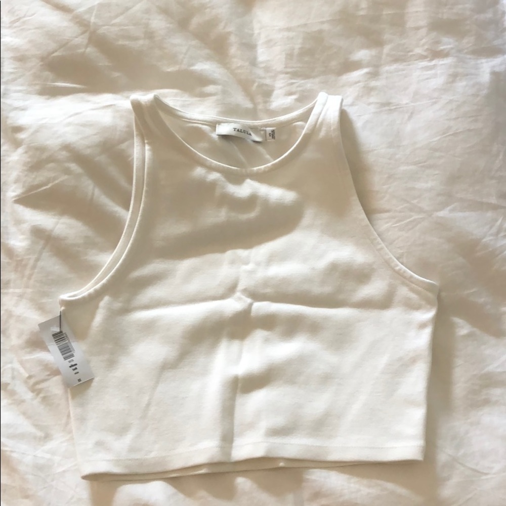 Brand new white crop top!